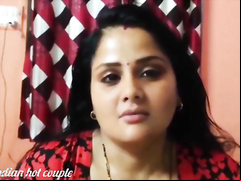 Mistress fucks her servant's thick cock in private with big cunt. Husband was not at home in Hindi voice.